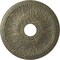 Ekena Millwork Bailey Ceiling Medallion (Canopies up to 5 3/4"), 18"OD x 3 3/4"ID x 1 1/2"P, Witch Hazel Crackle CM18BIWHC - alternate 1